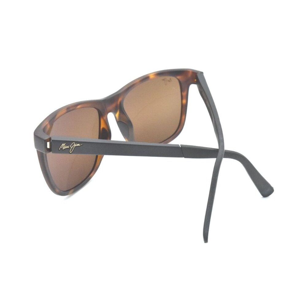 Maui Jim Tall Slide MJ 740-10CM Matte Tortoise / HCL® Bronze Polarized - Picture 4 of 6